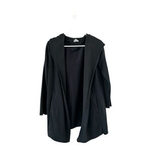 H&M Divided Black Sweatshirt Cardigan Size Small